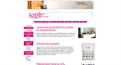 Desktop Screenshot of mundobelleza.com